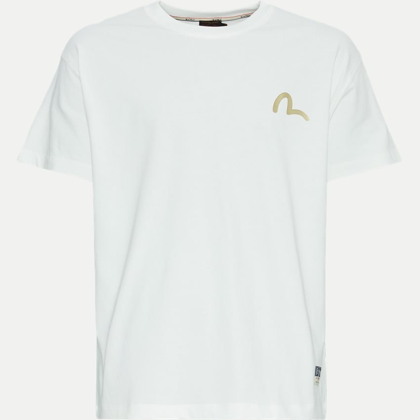 EVISU T-shirts SEAGULL WAVE DAICOCK PRIN TEE 2ESHTM4TS7074 OFF WHITE